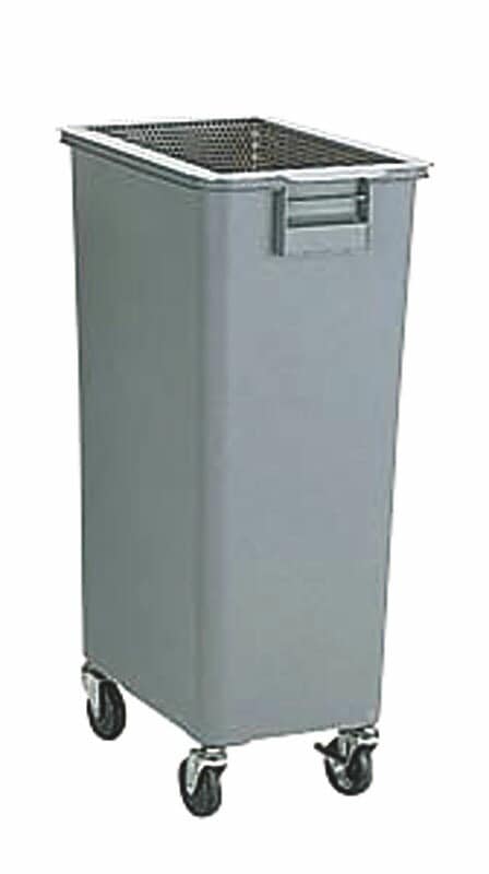 本間冬治工業 BK 角ペール65型（キャスター付） 水切カゴセット