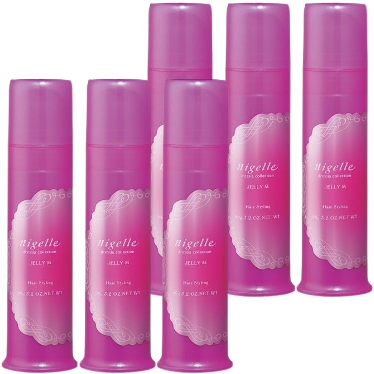 6個セット ミルボン ニゼル ドレシア ジェリー M 90g スタイリング剤 クリームジェリータイプ