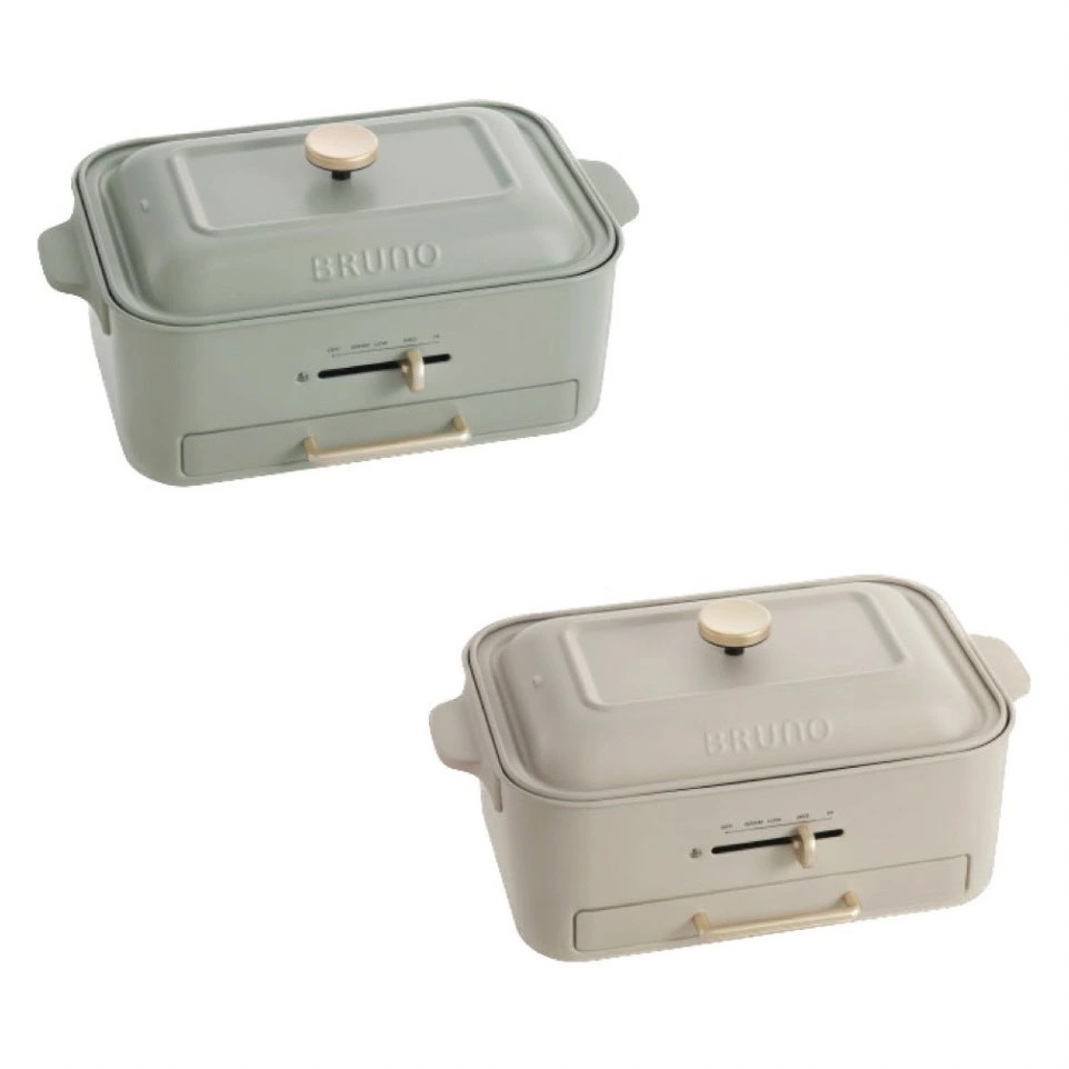 ホットプレート コンパクトグリルホットプレート 減煙グリル 電気プレート 蓋 たこ焼き器 グリルプレート 平面プレート 焼き肉 ホーロー風 焼肉プレート 小型 鍋 温度調節 2人用 一人用 調理器具