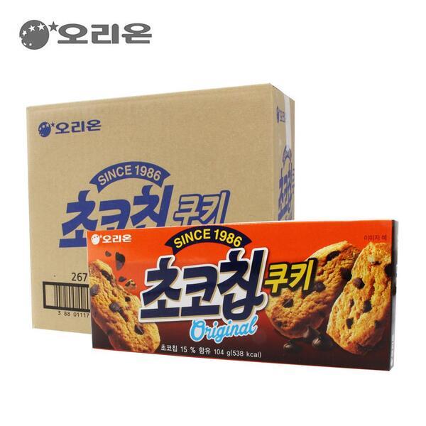 (ボックス)オリオン チョコチップクッキー 104g 21入り