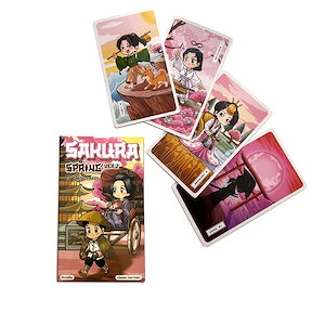 【1点ご購入 で10点プレゼントいたします】12 X 7 cmさくら春タロットSakura Spring Tarot第2零売