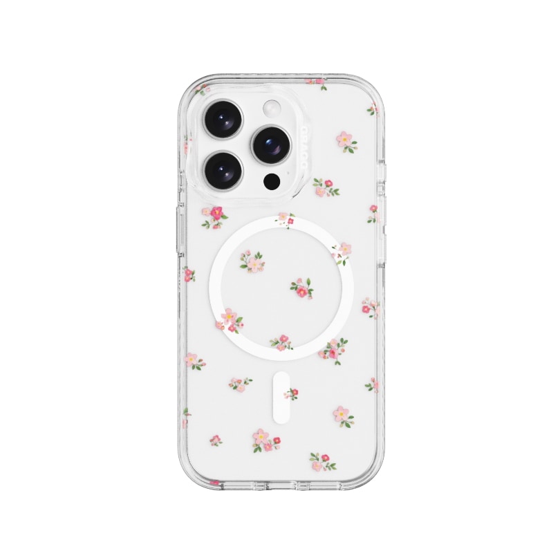 【GRAGG】 MAGSAFE LAYERS FRAME CASE CLEAR - SOFT BLOOM iPhone 15シリーズ対応 正規品