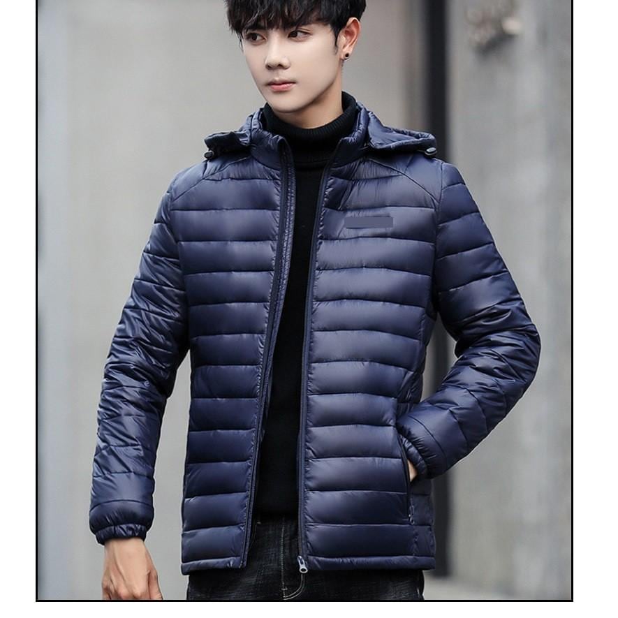 メンズ 上品 カッコイイ 青春 令和 ダウンジャケット ファッション 防寒 厚手 軽量 秋冬 中綿コート お洒落 フード付き 中綿 スリム メンズ 冬服 ジャケット
