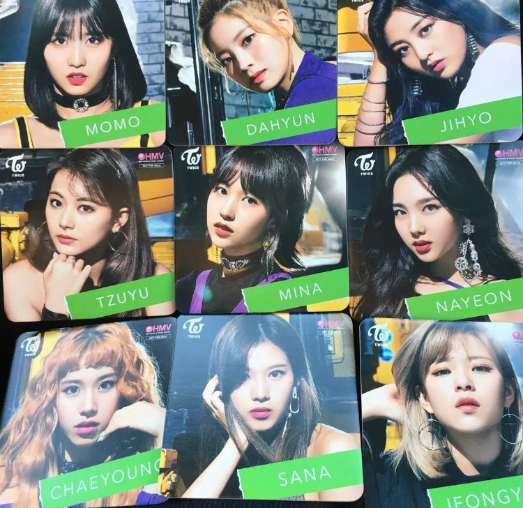 TWICE HMV非売品コースター9種セット 新品