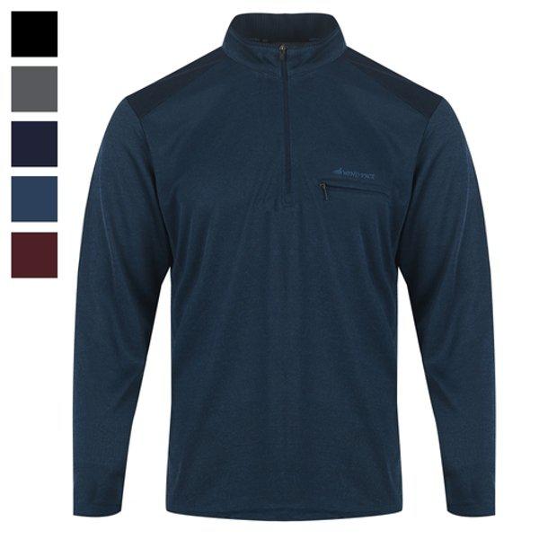 男性用多用途四方スパン半ネック機能性Tシャツ DH-TSA-WD401-チョンダム