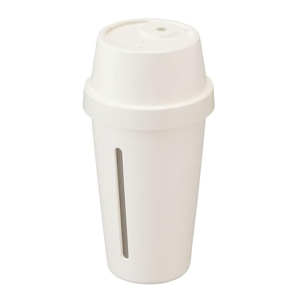 アイリスオーヤマ 加湿器 超音波式 タンク容量 280ml 7時間連続加湿 小型 卓上 車内 デスク用 タンブラー型 USB給電 UHM-U01-W ミルク