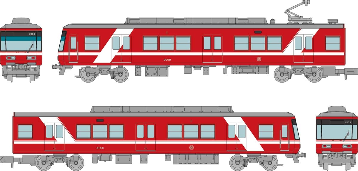 トミーテック (N) 鉄道コレクション 遠州鉄道2000形（2009編成）2両セットE TT テツコレ エンシュウテツドウ2000ケイ/2009ヘンセイ 2R E