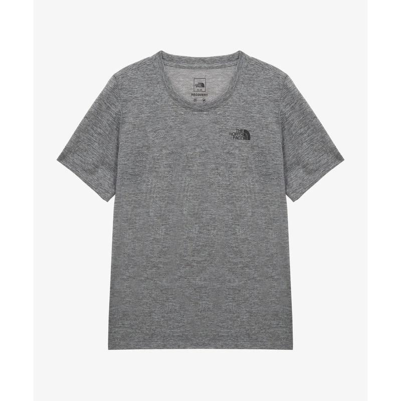 [公式] NT7US38A 女性 リカバリー 半袖 Tシャツ MELANGE GREY
