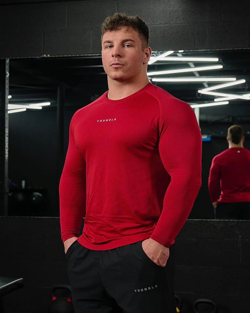 【超お得1つ買うと10個もらえる】メガ割おしゃれヨガウェア 夏の準備! マッスルフィットネス スポーツ 長袖 tシャツ メンズ 通気性 カジュアル ストレッチ トレーニングウェア トップス