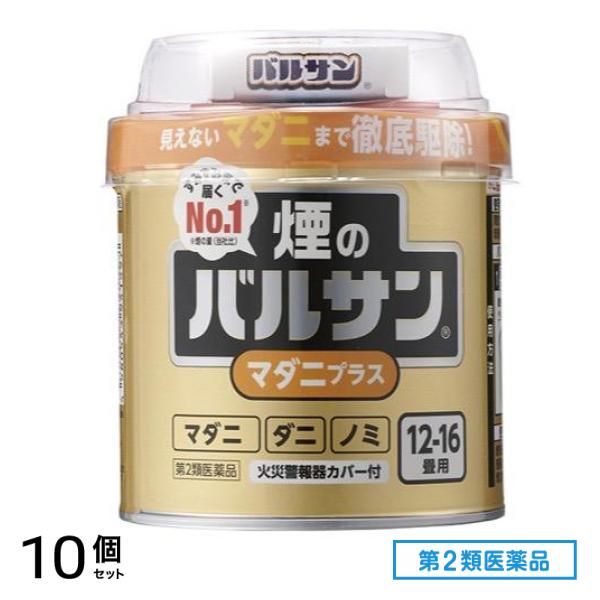 第２類医薬品 バルサンマダニプラス 1216畳用 40g 10個セット