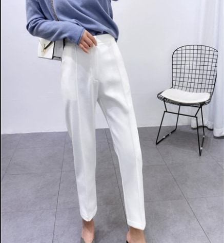 レディース パンツ ボトムス ストレートパンツ アンクル丈 クロップド丈 スリム ファスナー ポケット ハイウエスト 大人可愛い きれいめ シンプル カジュアル 上品 おしゃれ かっこいい