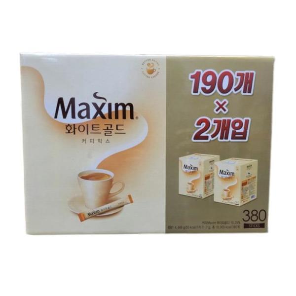 マキシム ホワイトゴールド コーヒーミックス 190tx2個 380個入り コストコ