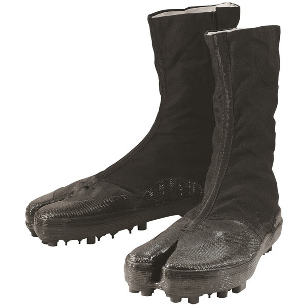 丸五 534009 ブラック 25.5 スパイク10枚2型 作業靴