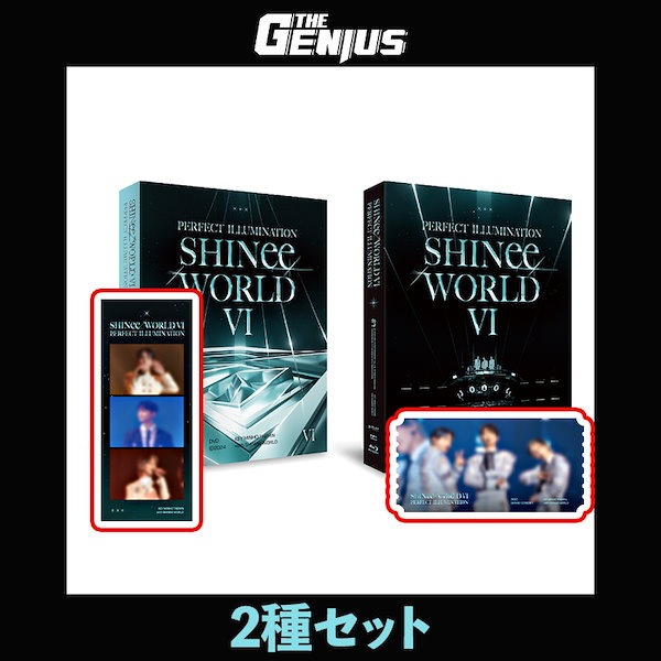 SHINee WORLD VI [PERFECT ILLUMINATION] in SEOUN DVD / BD 2種セット