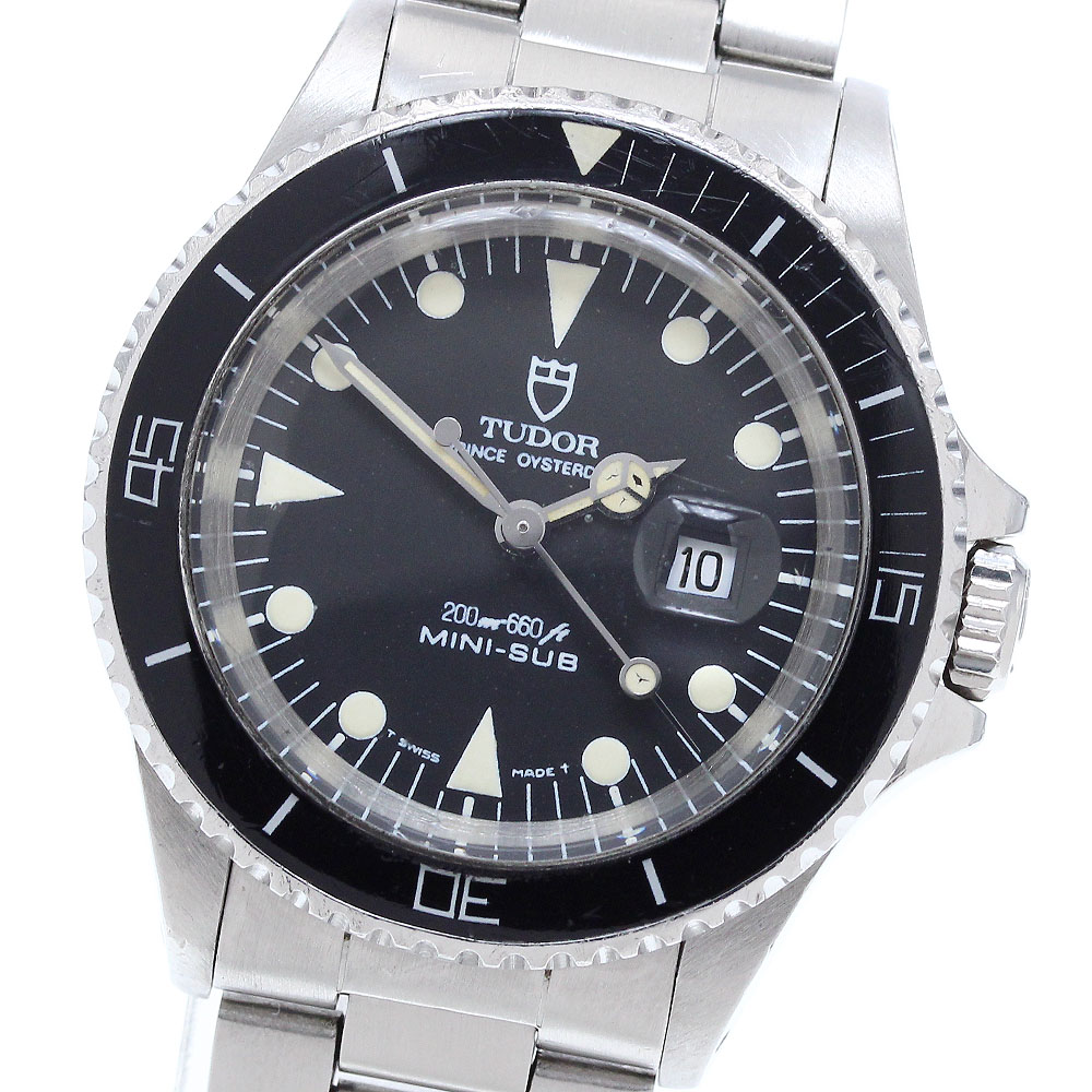 チュードル TUDOR 73090 プリンスオイスターデイト ミニサブ デイト 自動巻き ボーイズ 箱・保証書付き_896794【中古】