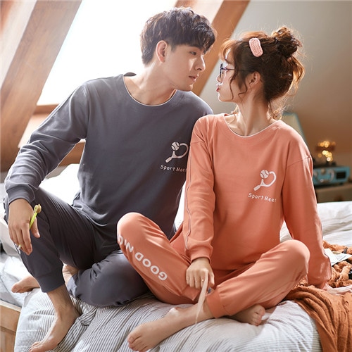 ペアパジャマ パジャマ 綿 敬老の日 ギフト Rsa11176864 退職お祝い 長袖 部屋着 プレゼント 冬 カップル ルームウェア 結婚祝い 秋冬 ペア