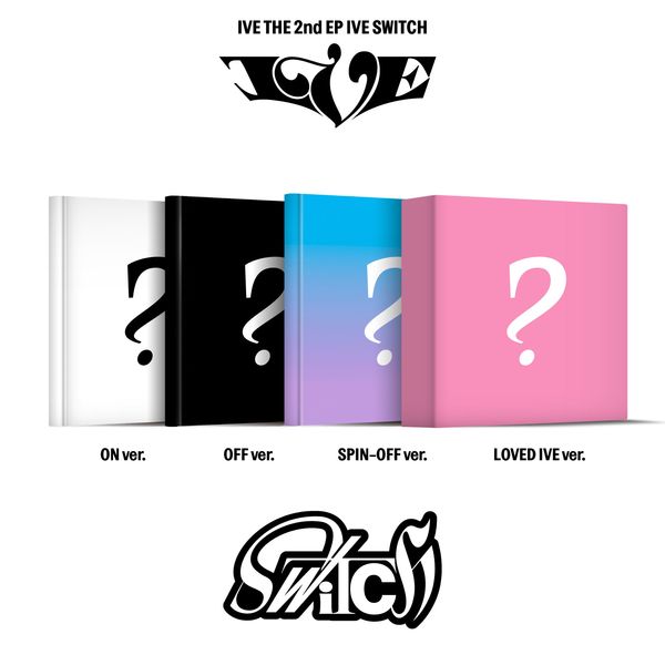 IVE [4CD Set Product] - EP Album 2nd Album [IVE SWITCH] 発売日 2024-04-29