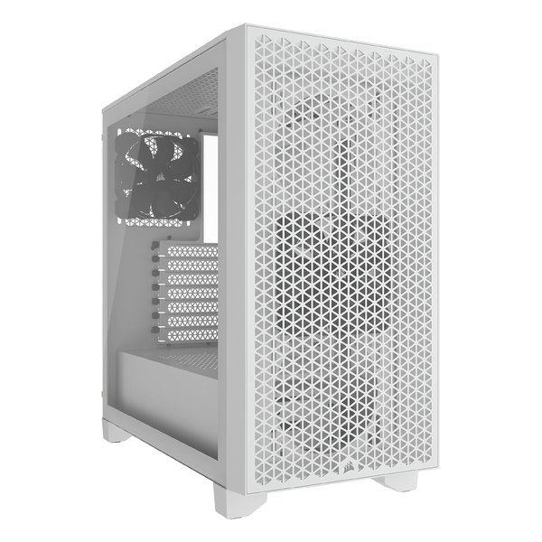 ミドルタワー型PCケース 3000D TEMPERED GLASS MID-TOWOR WHITE ホワイト CC-9011252-WW