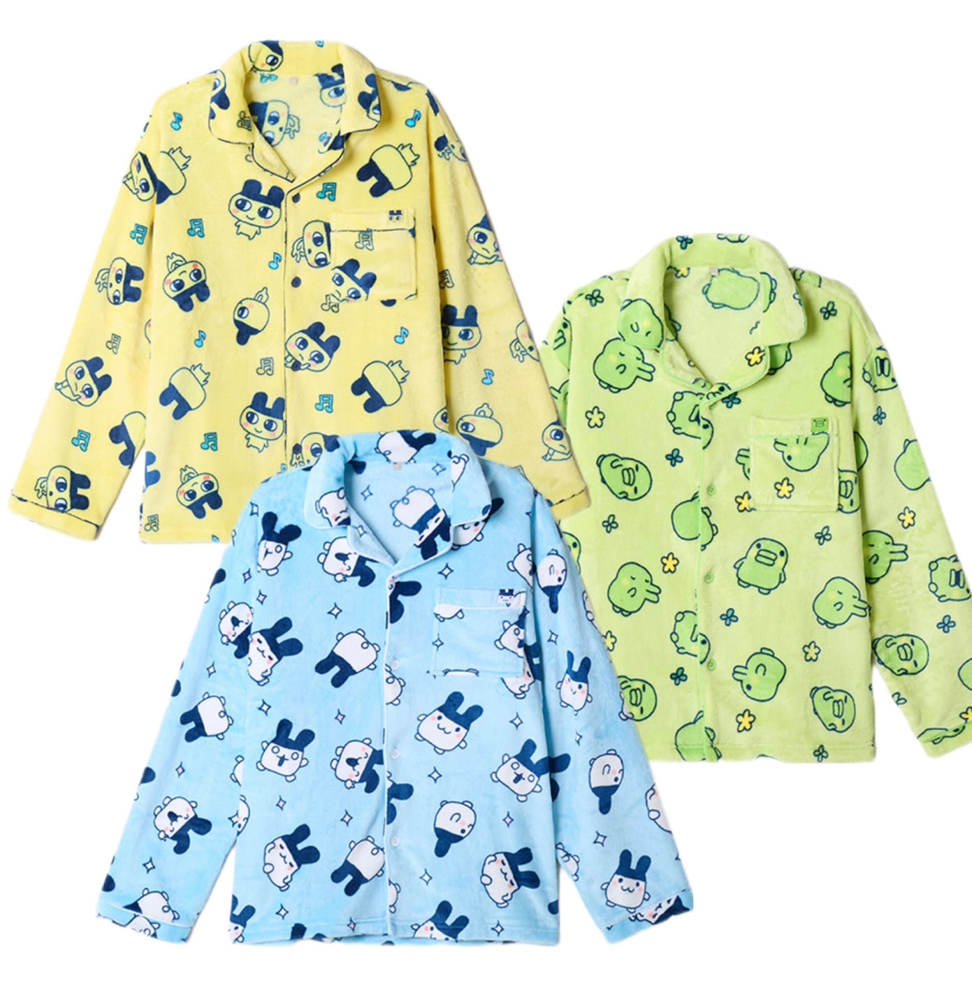 【韓国限定2026】たまごっち 冬用ルームウェア パジャマ もこもこ 3種類