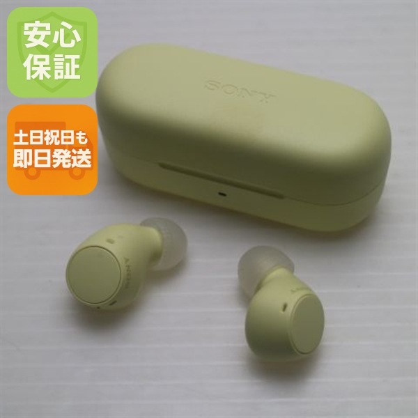 超美品 WF-C510 イエロー イヤホン SONY 即日発送 土日祝発送OK 108
