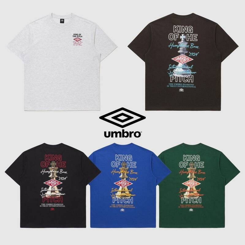 UMBRO 남여공용 HBL 킹 오브 더 피치 반팔 티셔츠 UR121CRS24 196929 1787490 1000773556848