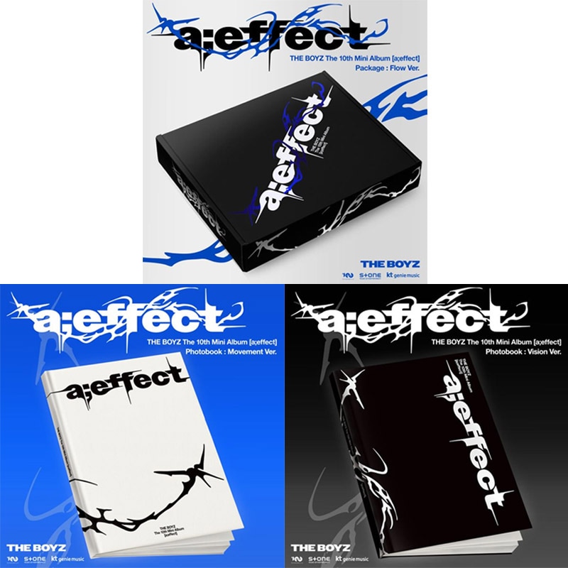 [3種セット] THE BOYZ ミニアルバム 10集 [aeffect] (PB 2種+Flow Ver.) 韓国チャート反映 当店特典