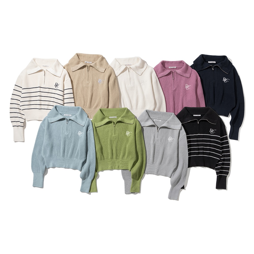 [rocci rocci] RCC Knit Half Zipup