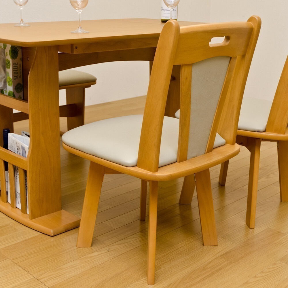 ダイニングチェア 椅子 回転 2脚セット おしゃれ レザー 肘掛け 木製 チェア いす イス 座面高さ41cm