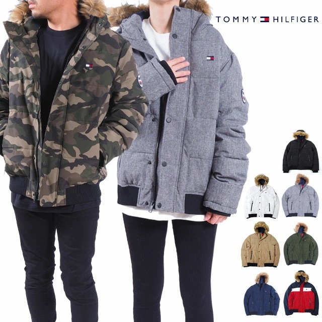 トミーヒルフィガー ジャケット パーカー アウター ボンバージャケット 中綿 メンズ レディース S M L XL XXLサイズ ネイビー ベージュ ホワイト オリーブ USモデル TOMMY HI 18,865円