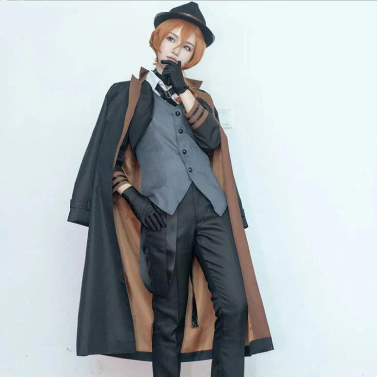 文豪ストレイドッグス なかはら ちゅうや 中原中也 演出服 コスプレ 衣装 セット