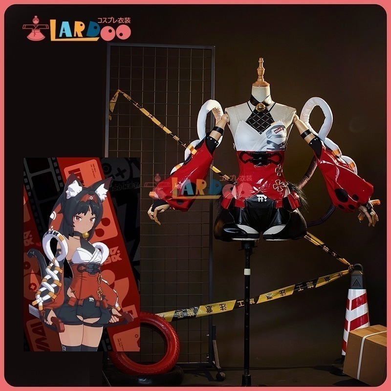 ゼンレスゾーンゼロ ゼンゼロ ZZZ 「邪兎屋」猫宮又奈 コスチューム コスプレ衣装靴ウイッグ433