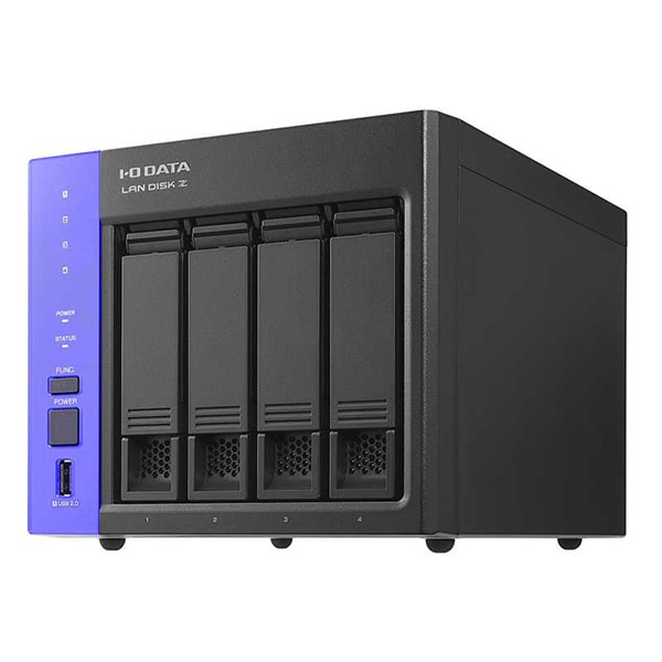 アイ・オー・データ機器 Windows Server IoT 2022 for Storage Workgroup搭載 4ドライブ法人向けNAS 4TB メーカー直送