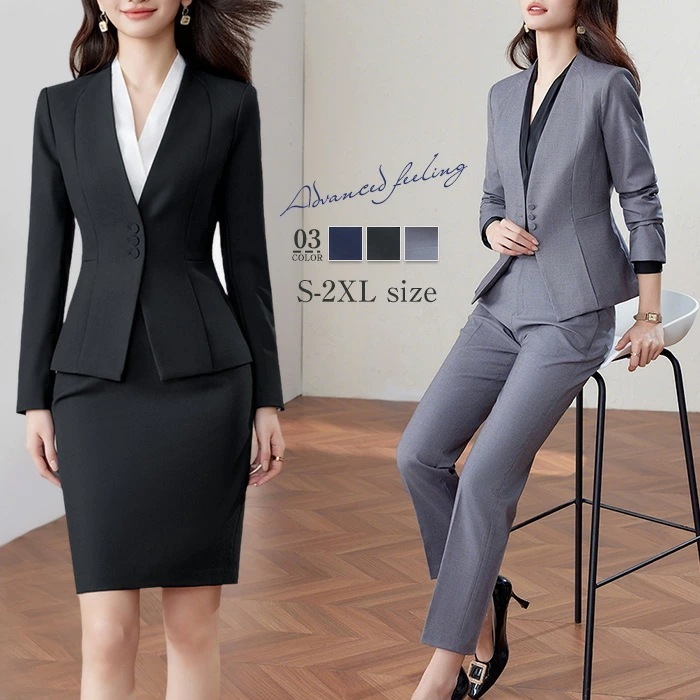 【2枚購入で1oo円OFF】スーツ レディース ビジネススーツ リクルートスーツ 洗える 2点セット ビジネススーツ パンツスーツ 上下セット フォーマル 上品 入学式 洗える ジャケット スカートス 6,949円