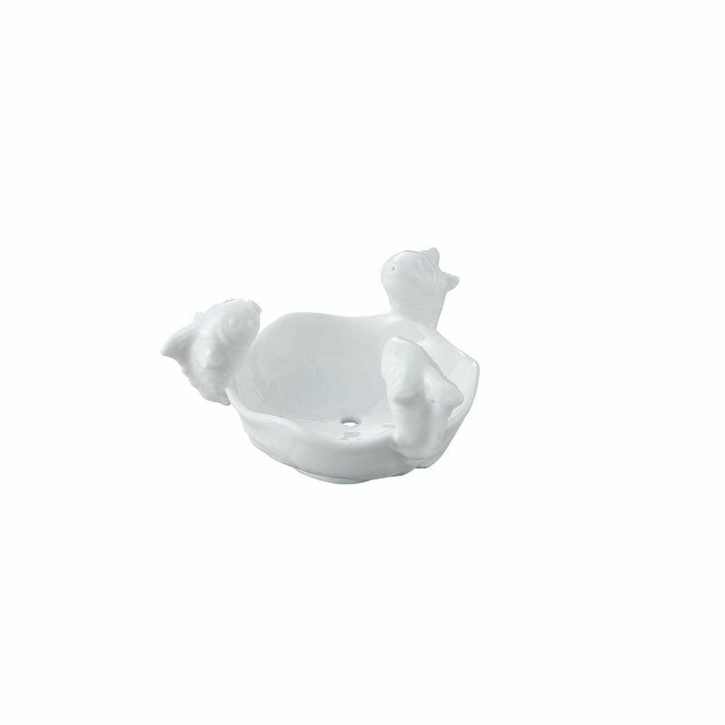 （まとめ買い）カンダ ボーンチャイナ ティーストレーナーホルダー 金魚 [x3]