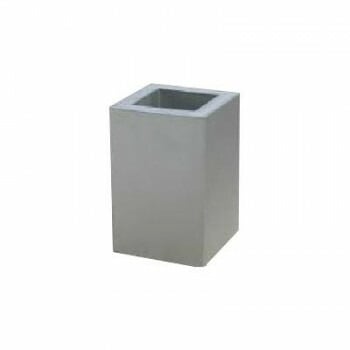 マツモト産業 瓦製品 いぶしブロック150（溝無しタイプ） 100x150mm