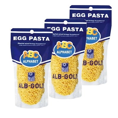 アルファベットパスタ 90g ３袋セット マカロニ アル...のサムネイル