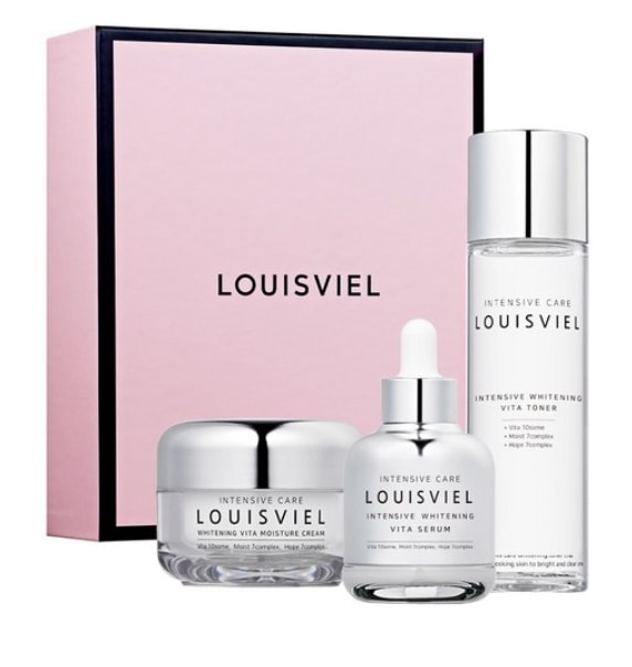 ルイビエル インテンシブ ホワイトニング モイスチャー 3点セット1セット トナー - 150ml / セラム - 50ml / クリーム - 50ml