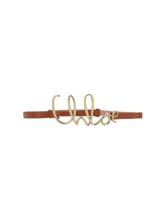 CHLOE Women Belts C24AC066SFB26M Brown