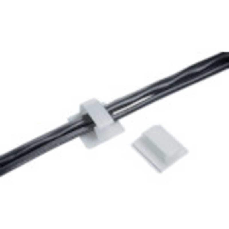 パンドウイット　パンドウイット固定具コードクリップゴム系粘着テープ付きナチュラル50個入 　BEC38AL 12,290円