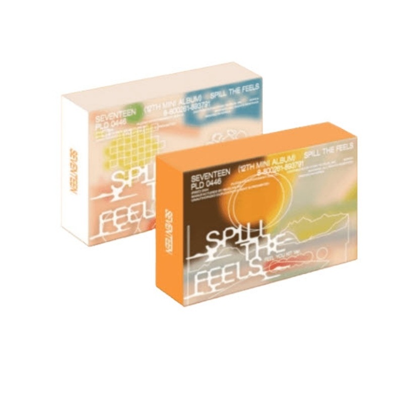 [未開封新品] [2種SET]セブンティーン 12th Mini Album SPILL THE FEELS [KiT ver.]