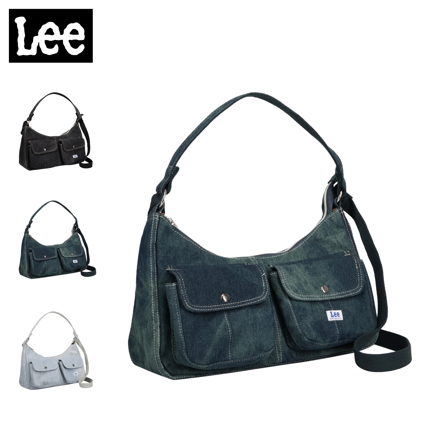 ショルダーバッグ レディース 斜めがけ 大人 軽量 大容量 大きめ AGYNESS ブラック ネイビー ブルー 黒 320-5511