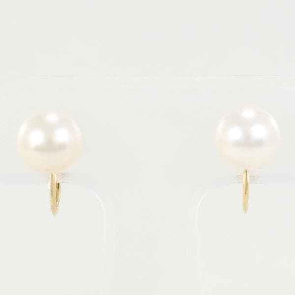 K18 18金 YG イエローゴールド イヤリング パール 総重量約1.9g ジュエリー 中古