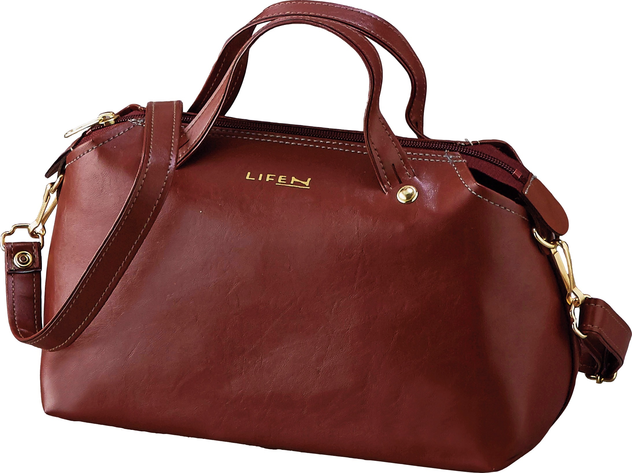 LIFE N ショルダーバッグ F-07S ワイン B084-010 ラッピング無料 のし無料 メッセージカード無料 ギフト 内祝い ご挨拶 出産内祝 結婚内祝 プレゼント 贈り物 A41