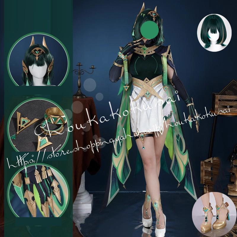 2026 新品 G 原 神 げん しん genshin ネフェル Nefer コスプレ衣装 イベント コスチューム 変装 活動 仮装 学園 祭 撮影 祭り クリスマス ハロウィン