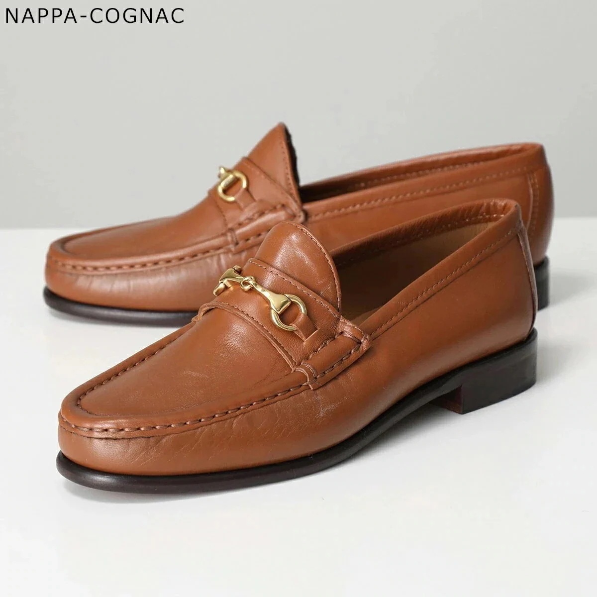 【訳あり-38のみ】DANIELE LEPORI ダニエル レポリ ローファー D92 Cuoio レディース ビット レザー シューズ 靴 NAPPA-COG 【mega】