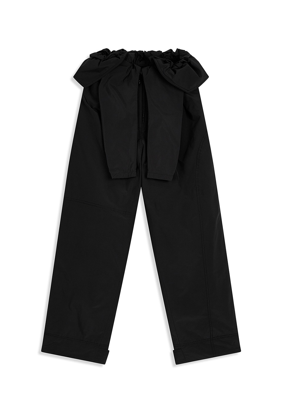 【OPEN Yy】25FW WRAP PADDED PANTS : BLACK