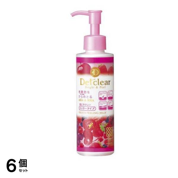 DETクリア ブライト&ピール ピーリングジェリー ミックスベリーの香り 180mL 6個セット 5,975円