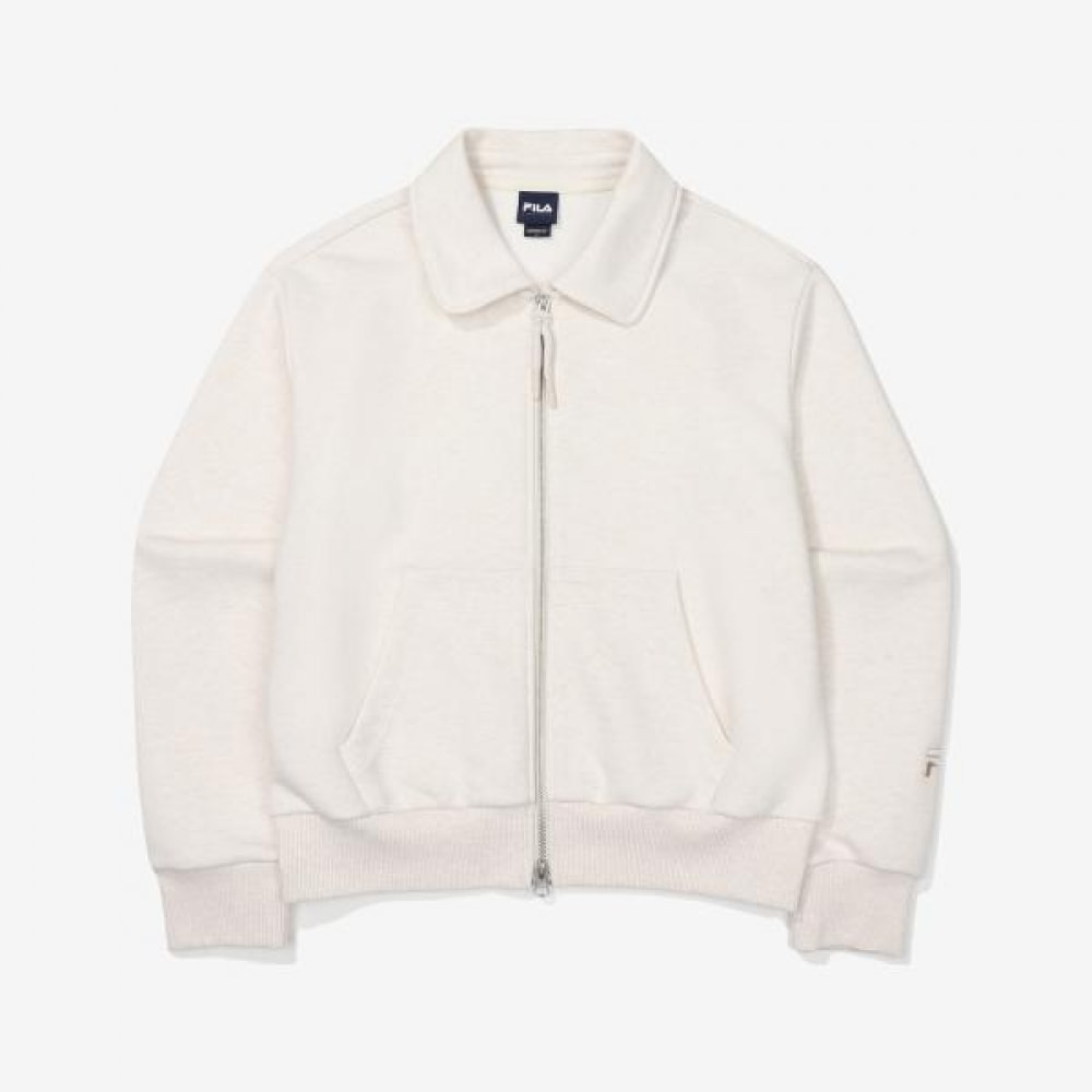 FILA エッセンシャルカラーフーデッドジップアップ