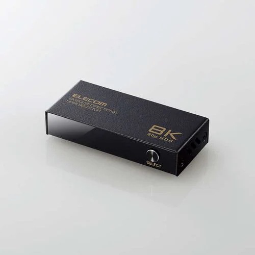 エレコム DH-SW8KBD21BK HDMI切替器(双方向タイプ) ブラック DHSW8KBD21BK