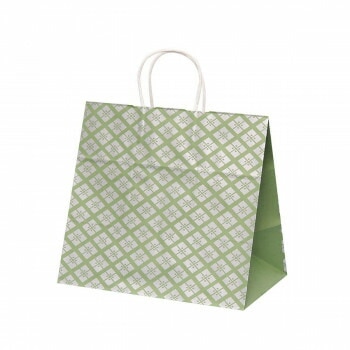 自動手提袋　HV75　平安グリーン 50枚 XZK00938